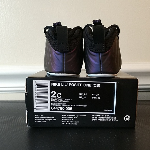 ๐ Sold Infant Nike Posite Sneakers! NWT - Picture 8 of 8